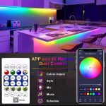 5m Longitud IC-RGB LED Neon Rope Strip Light - Image 4