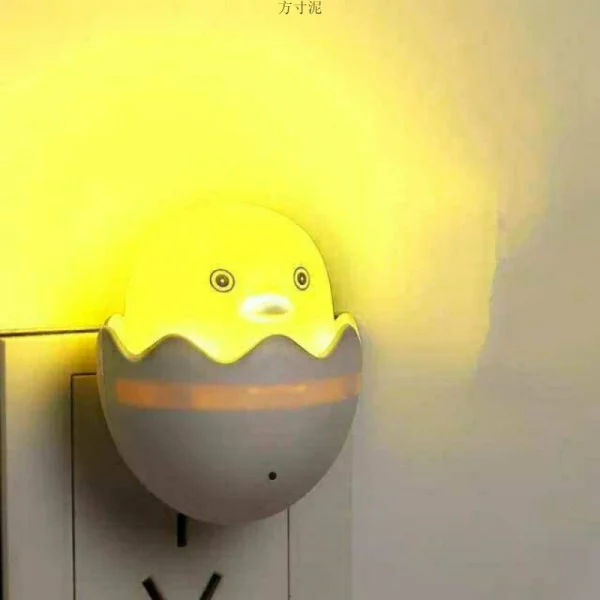 Brighten up your room with the adorable Yellow Duck Egg Shape LED Night Light. Portable, energy-efficient, and perfect for kids' bedrooms or home decor. Shop now for the best price!
