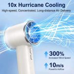 TWC 2026 New TS1013 Portable Handheld Fan | 9m/s Turbo Wind & 100-Speed Control | 3000mAh Battery | Skin-Friendly Matte Coating & Built-in Fragrance (6 Aesthetic Colors) - Image 6