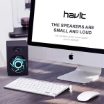 HAVIT SK706 GAMENOTE BACKLIT USB SPEAKER - Image 3