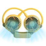 Folding Mini Neck Fan Rechargeable Fan Portable Fan Hand Free S13-F1193 - Image 2