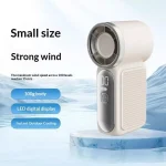 Mini Handheld Fan Portable Turbo Fan with 100 Speed Wind 3000mAh LED Display Type-C Rechargable 16℃ Cooling Blower for - Image 10