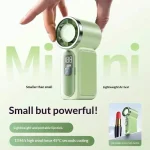 Mini Handheld Fan Portable Turbo Fan with 100 Speed Wind 3000mAh LED Display Type-C Rechargable 16℃ Cooling Blower for - Image 5