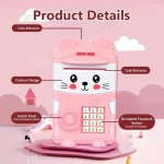 Kids ATM Money Saving Bank – Cute Password Piggy Bank B0536 - Image 2
