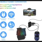 5 in 1 Gaming Keyboard and Mouse Combo MK500 | Mina Bazar - Image 4