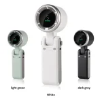 popular mini high speed handheld turbo fan smart digital display wearable personal desk/turbo fan handheld rechargeable fan multicolor portable mini hand fan USB rechargeable foldable hanging neck fan USB mini portable small turbo fan